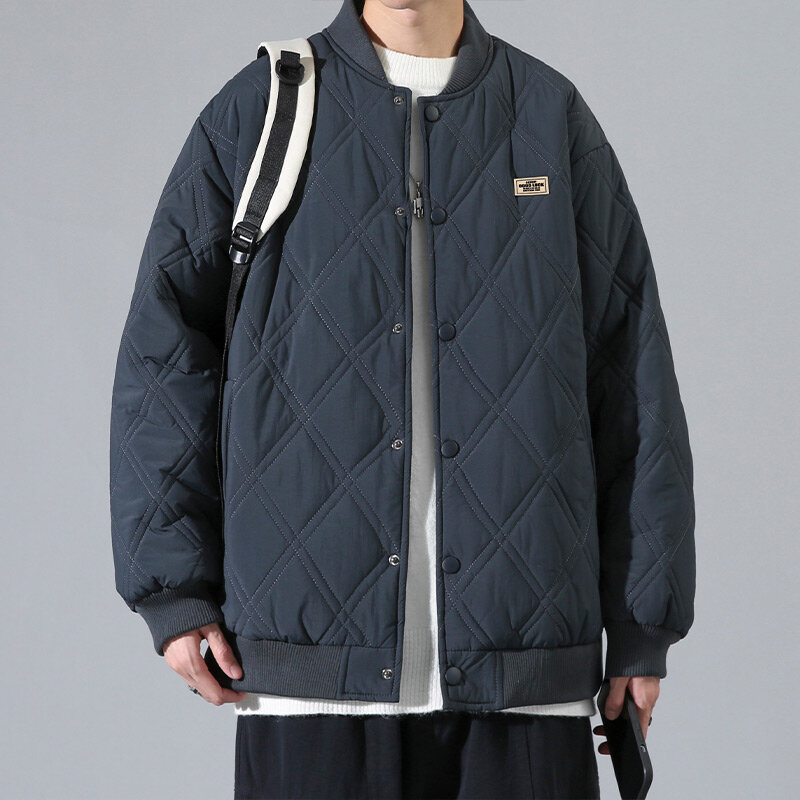 Fashion Parkas Male Thick Winter Overcoat Men's Casual Jacket Hat Warm Long Windbreaker 2023 Classic Windproof Business G15