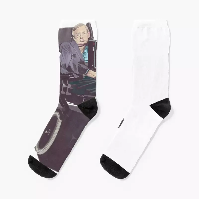 Носки Stephen Hawking профессиональные для бега, забавные подарки, свободные носки для мужчин и женщин