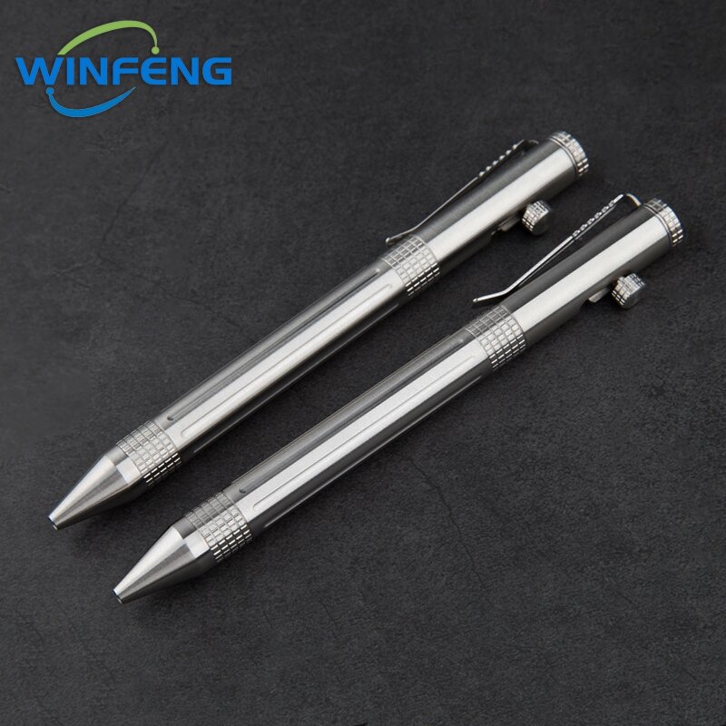 Zelfverdediging Tactische Pen Tungsten Staal Beveiliging Emergency Glasbreker School Student Office Balpennen