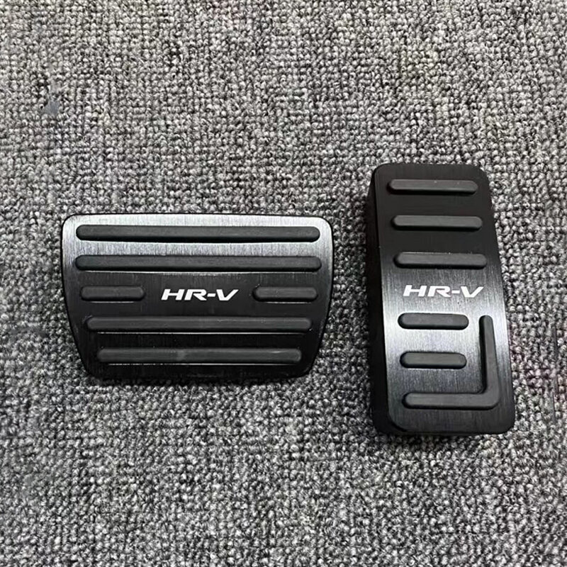 Per Honda HR-V HRV HR V 2021 2022 2023 in lega di alluminio poggiapiedi per auto pedale dell'acceleratore pastiglie di copertura del pedale del freno accessori antiscivolo