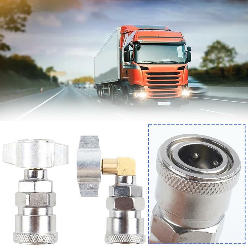 1Pcs Truck Dust Gun Air Tank Connector Straight Connect Elbow Integrated Connector