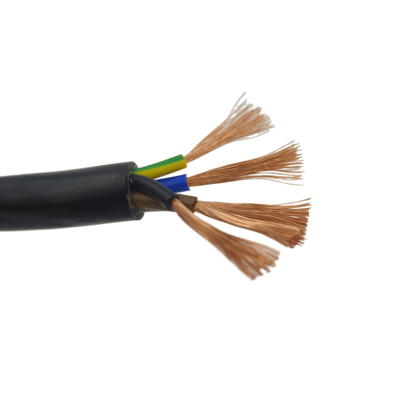 RVV   Sheathed Wire Cable Copper Signal Cable 5  CoreS 13 15 17 18 20 AWG Flexible Power Electrical Cable Home Wiring