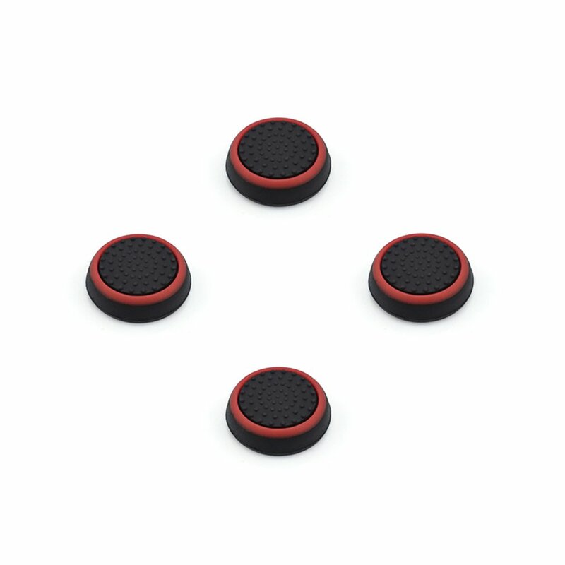 Thumb Stick Grips Caps para Playstation 4, Thumbstick analógico de silicone, capa para Xbox, PS4, PS4, Slim, acessórios