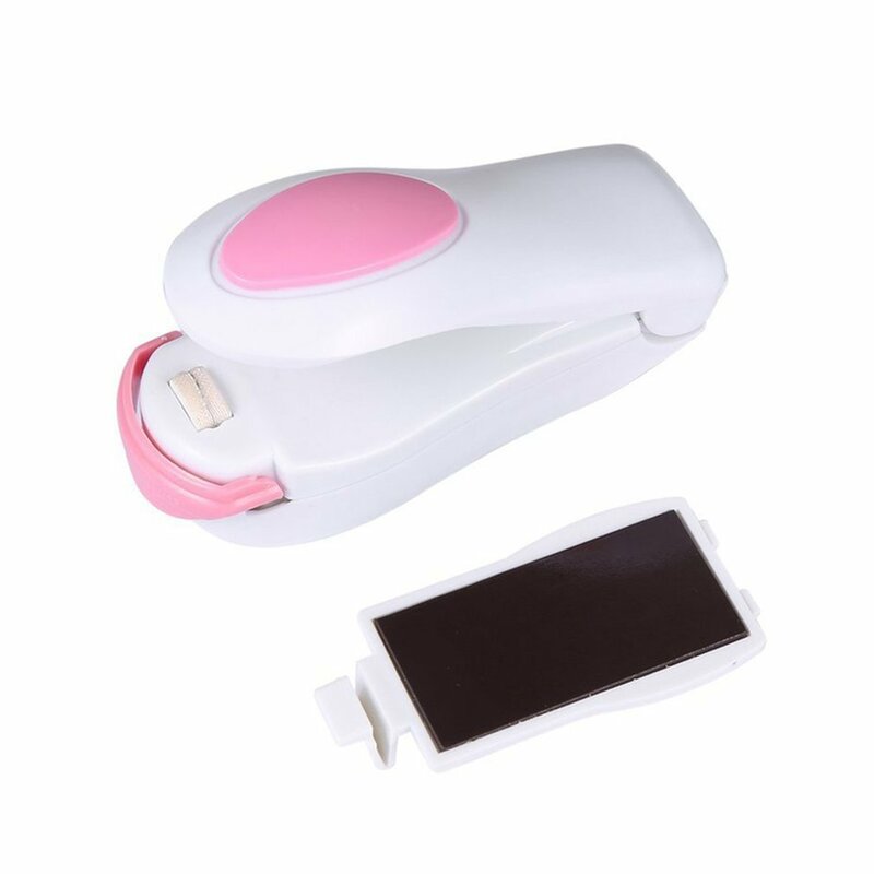 Mini sottovuoto sigillante per alimenti termosigillatrice portatile poli tubi Kit sacchetto di plastica strumento colore casuale mini seladora