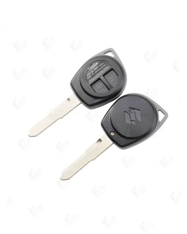กุญแจเปล่าสำหรับ Suzuki Swift SX4ใหม่กุญแจใบมีดสำรองมอเตอร์อัลโตพร้อมปุ่ม2ปุ่มตรง
