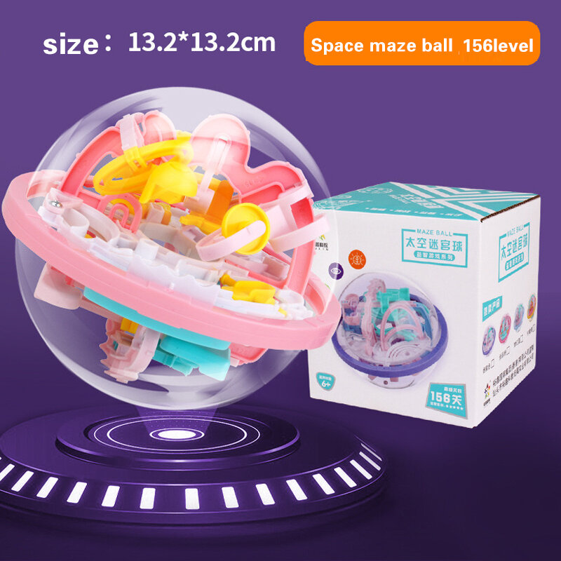 Nuovo originale Magic 3D Space Mission Maze Puzzle Ball Intellect Ball labirinto sfera globo giocattoli educativi bambini regali per bambini