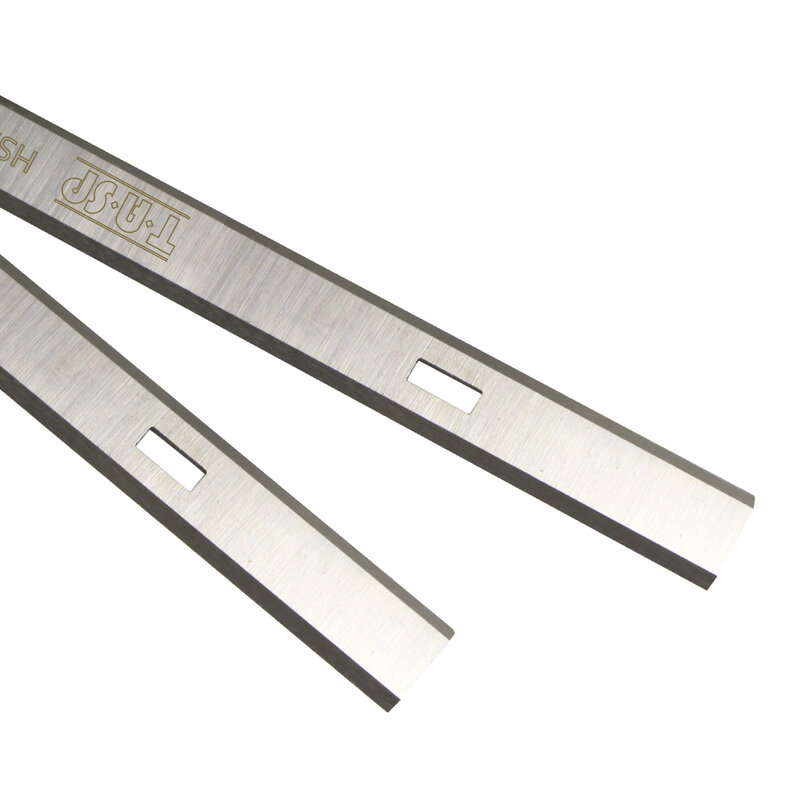 1 paio 13 "335mm HSS lama per pialla 335x12x1.5mm sostituzione dei pezzi di ricambio del coltello per spessore legno per Hitachi P13F 1800W