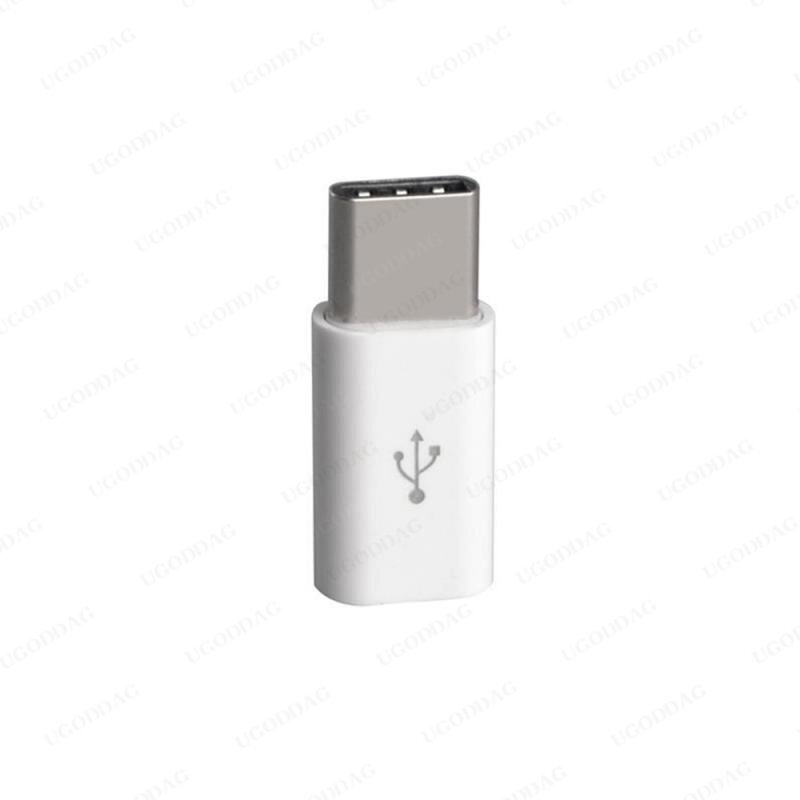 Konverter Adaptor Data Tipe C Mini Portabel USB 3.1 Mikro Ke USB-C untuk Adaptor Xiaomi Huawei Samsung Galaxy A7 USB Tipe C