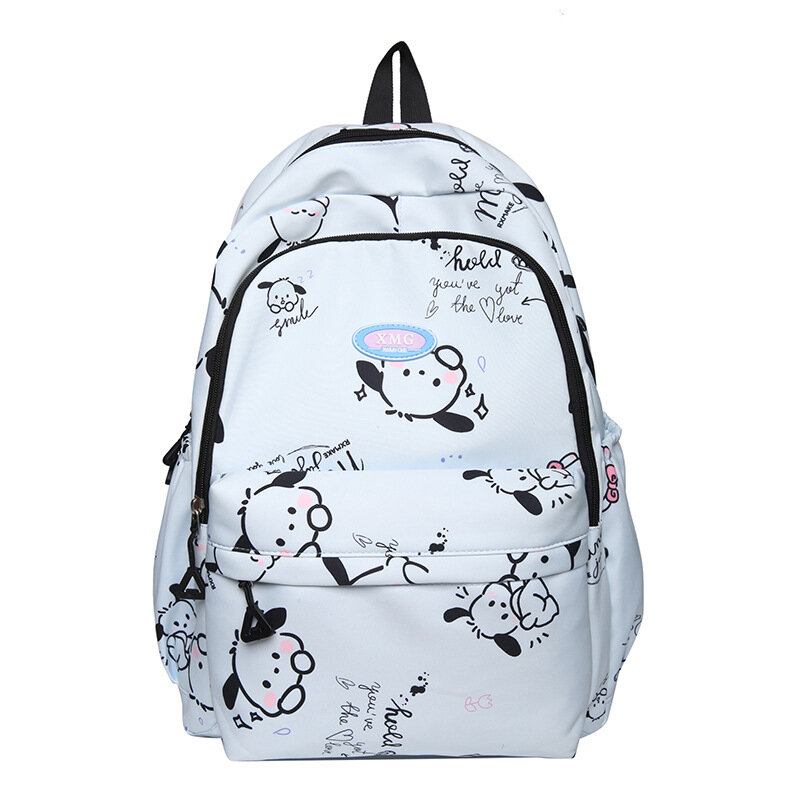 Sanrio New Pacha Dog Student Schoolbag Large Capacity Waterproof Cartoon Lightweight Double-Shoulder Backpack