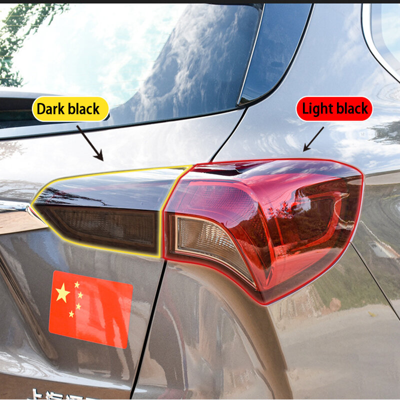 Folia przyciemniająca reflektory materiał tph pu ppf owijka samochodowa odporna na zarysowania ochronna do tylnych świateł samochodowych