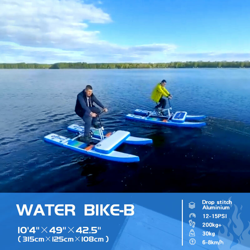 Spatium neues Design Kind Sea Bike Teenager Wasser aufblasbare schwimmende Pedal Fahrrad zu verkaufen