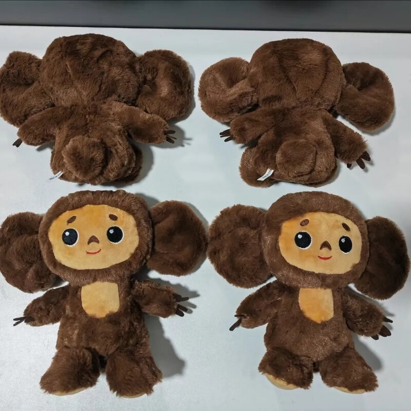 Nieuwe Rusland Anime Cheburashka Pluche Pop Grote Ogen Aap Чебурашка Gevulde Plushie Speelgoed Mooie Sussen Kussen Voor Kids Geschenken