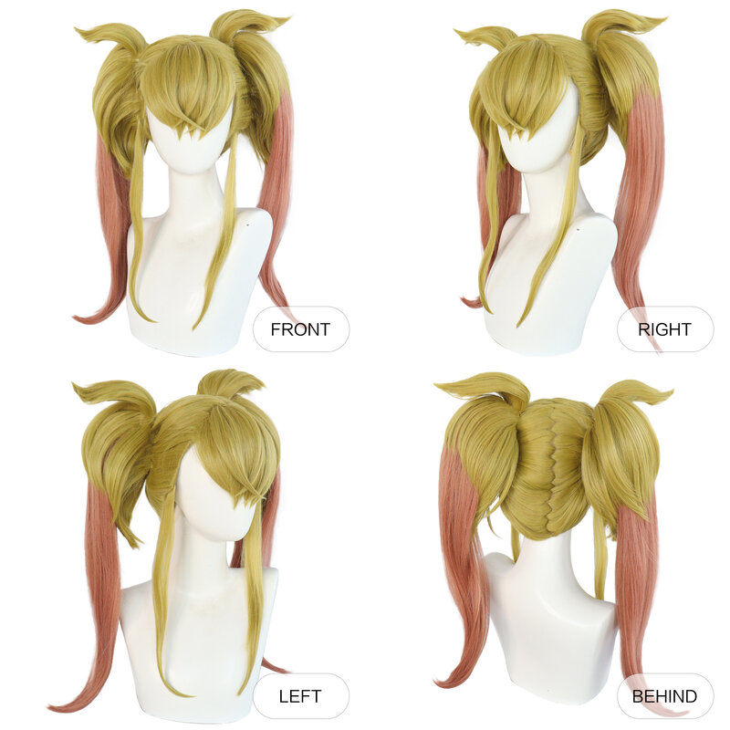 Anime Kaiju No. 8 Kikoru Shinomiya parrucca Cosplay donne adulte capelli biondi lunghi puntelli Costume di Halloween