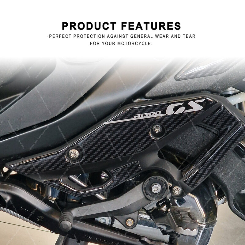 Motocicleta Heel Proteção Decalques, 3D Adesivo de Resina Epóxi, BMW R1300GS, R 1300 GS, R 1300 gs, 2024