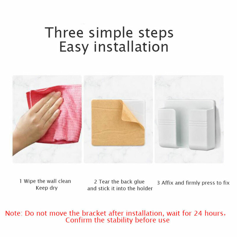 1PCS Wall Charger Hook Mobile Phone Holder For Iphone Xiaomi IOS Universal Cellphone Hanging Stand Bracket Hooks Charging Dock