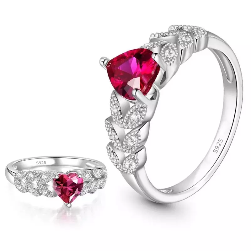 Nowa 925 srebrne pierścionki do układania w stosy nieskończone serce stokrotka dla kobiet oryginalna srebrna 925 obrączka na prezent