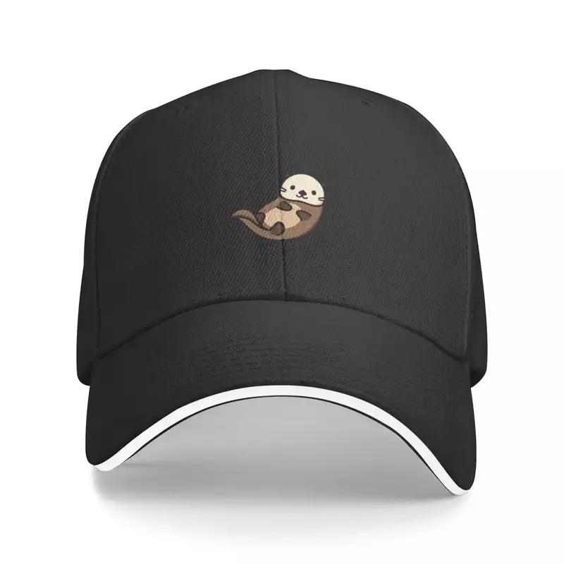 Otter topi bisbol pelindung Uv Pria Wanita, topi Trucker pesta pelindung matahari untuk pria wanita