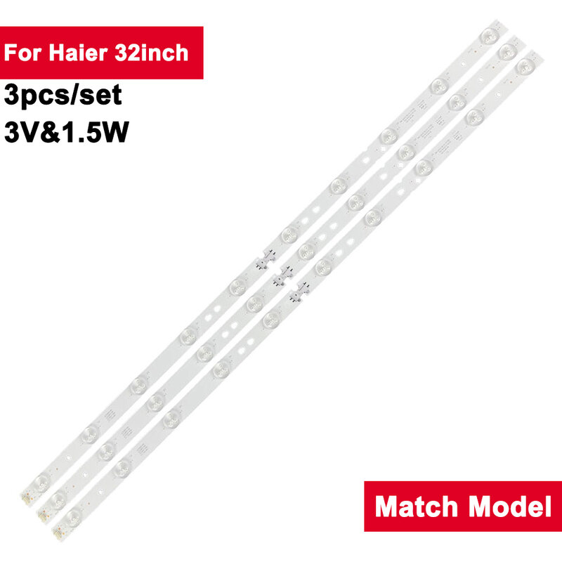 635mm 3V 1.5W Led Backlight Strip For Haier 32inch LED315D10 ZC14 07 30331510 LE32F3000W LED32R31W LE32B310N 32PAL535 LED315D10