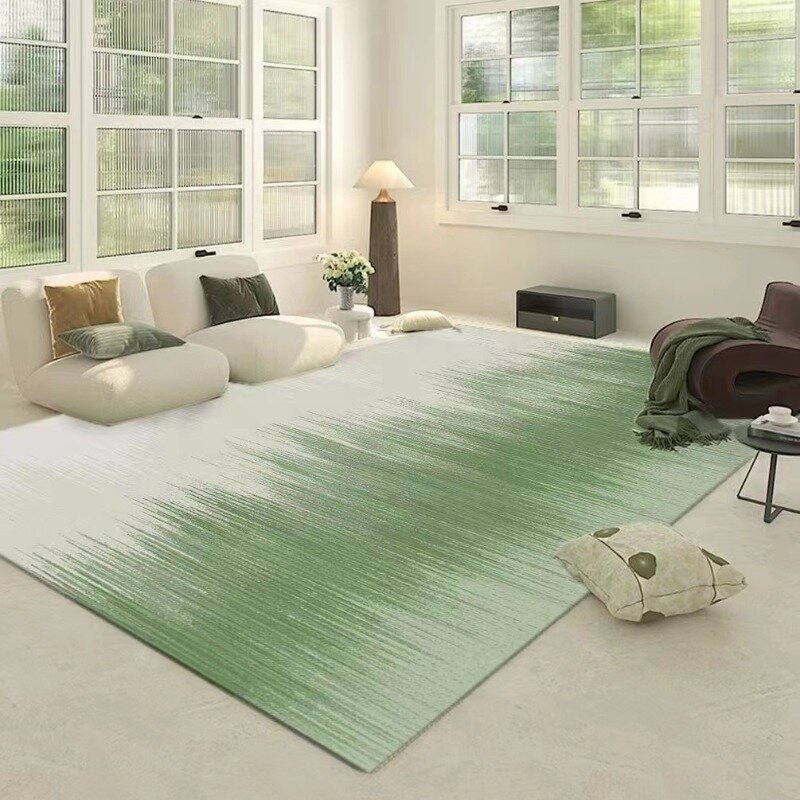 Soggiorno in stile nordico tappeti per grandi aree arte modello astratto tappeto per camera da letto cura facile tavolino tappeto tappeti antiscivolo per balcone