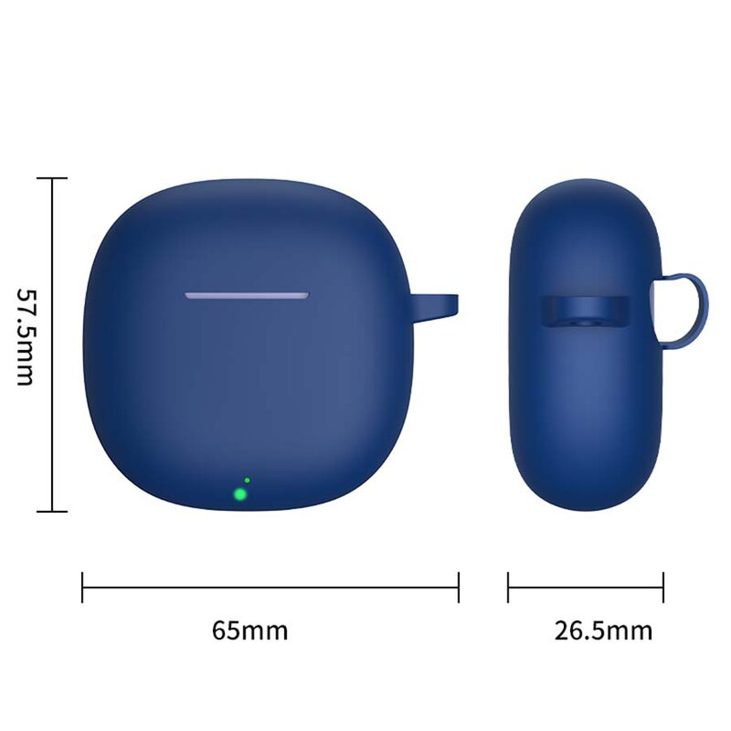 Silikonowe etui na słuchawki honorowe X6 prawdziwe bezprzewodowe słuchawki Bluetooth ochronna osłona na słuchawki honorowe X6 akcesoria X6