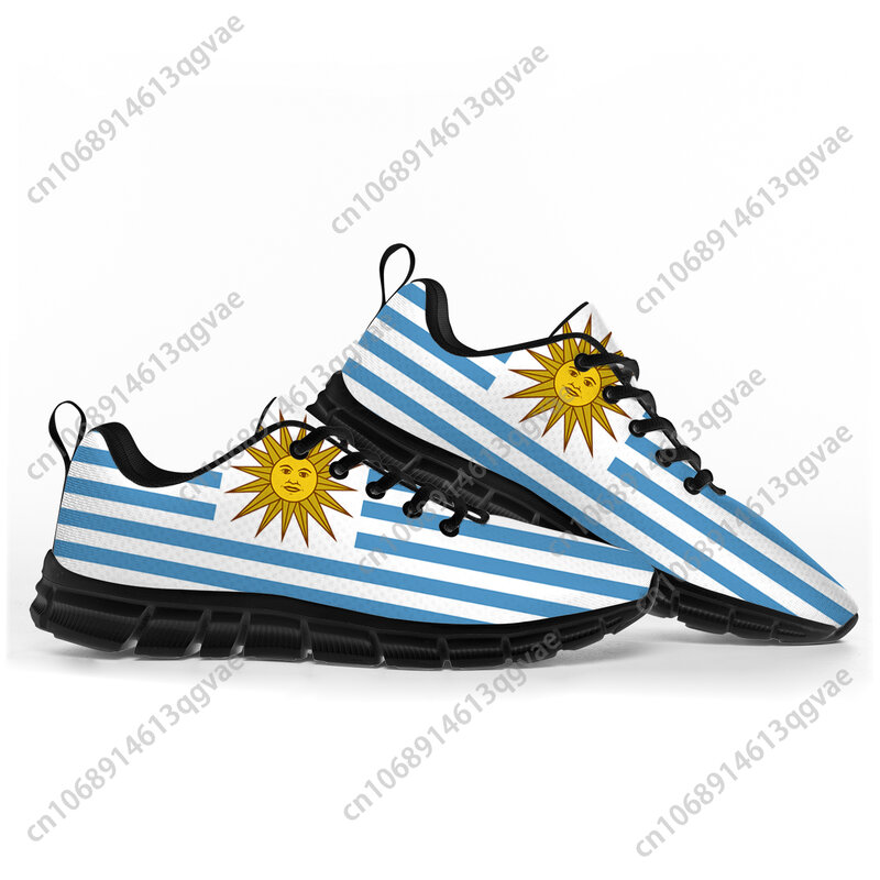 Urugwajska flaga sportowe buty męskie damskie nastolatki dziecięce dziecięce trampki urugwaj Casual niestandardowe wysokiej jakości buty dla par