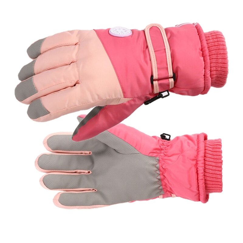 Wiatroszczelne rękawice snowboardowe Zimowe ciepłe rękawiczki dla mężczyzn, kobiet, narciarstwa, jazdy konnej