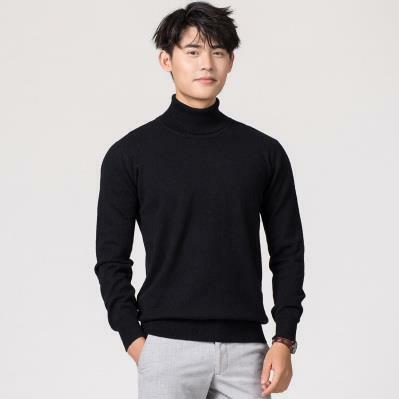 2022 Turtleneck Sweater Men Autumn Winter Turtle Neck Long Sleeve Solid Colors Classic Pullover Sweater Casual Man Clothes