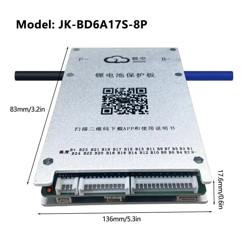 Módulo de protección de batería BMS inteligente, Placa de protección PCB, protecciones funcionales antisobrecarga/sobredescarga BMS