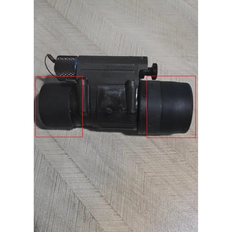 Cubierta de protección de lente frontal y trasera, PVS14, BNVD1431, PVS7, PVS31, negro