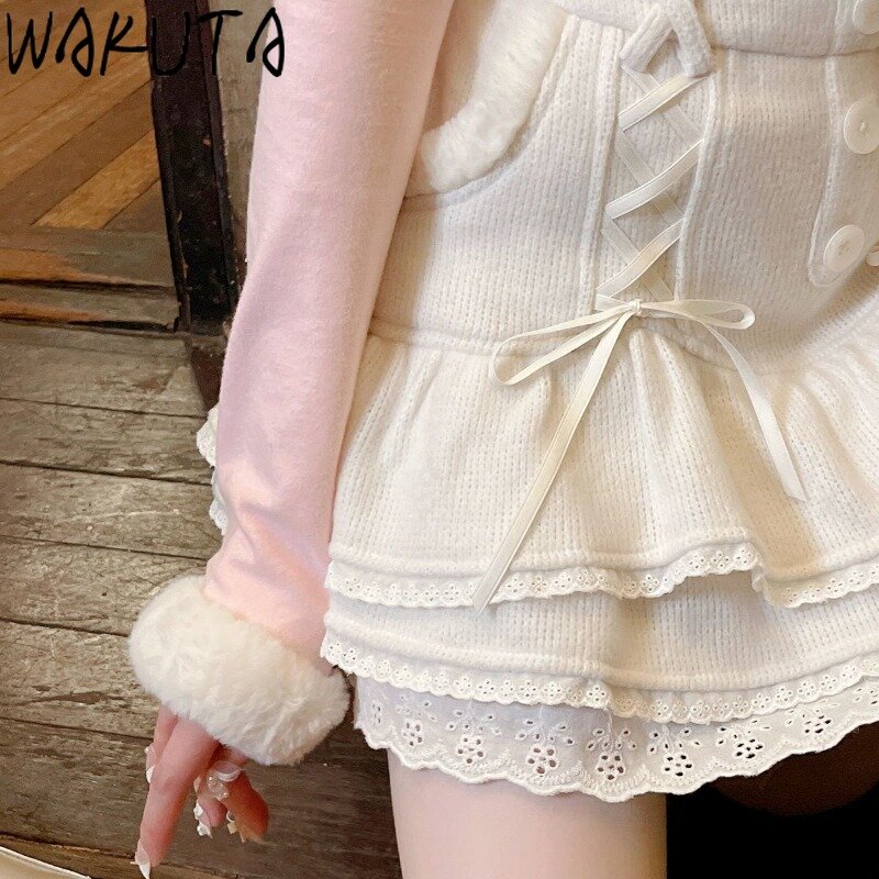2024 Summer Solid Button Patchwork Causal Women Skirts  All Match Pleated Skirt Sexy Chic Fashion Sweet Elegant Mujer Faldas