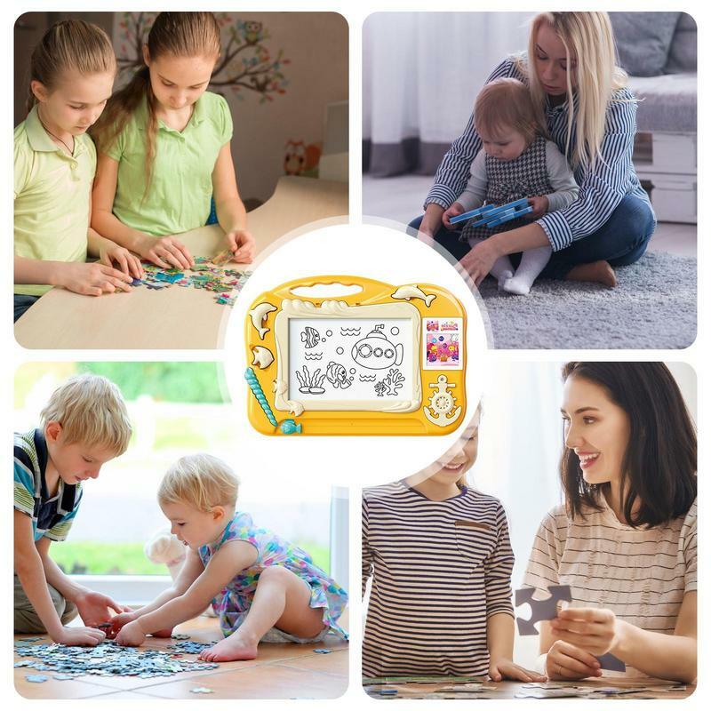 Magnetic Drawing Board Doodle Board Magnetic Drawing Board Erasable Magnetic Drawing Board Sketch Pad Safe Educational Learning