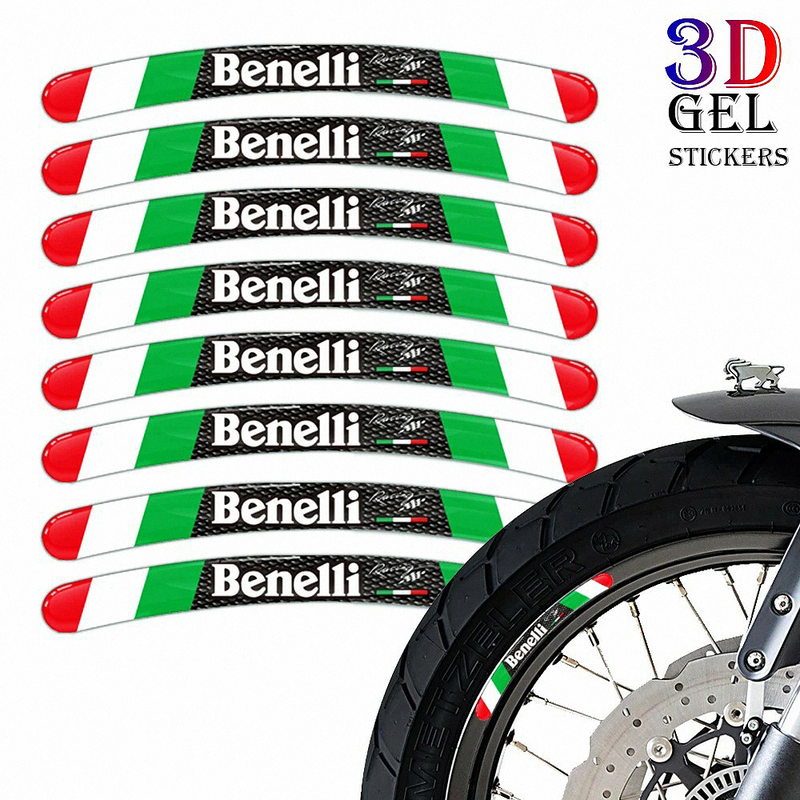 Stiker ban roda sepeda motor untuk Benelli TRK Leoncino TNT X 752s 702x 502x 502c 302s 249s 180s 702 502 500 251 150 135 125