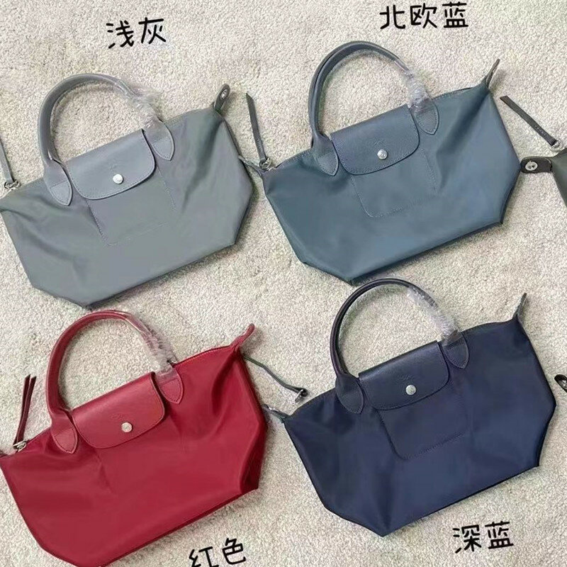 New Ladies Diagonal Backpack Thickened Nylon Bag Dumpling Bag Waterproof Oxford Cloth Bag Handbag Bag Fashion