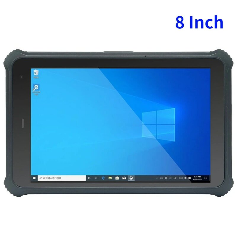 Tablette Windows 10 robuste et étanche K08, 8 pouces, CanBus 1200x1920, Intel Z8350, 4 go de RAM, 5G, WiFi, UHF, RFID, NFC, Gps