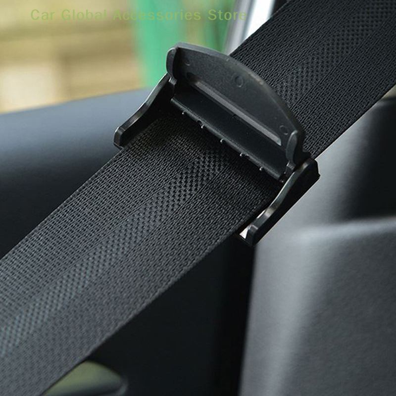 Clip per cintura di sicurezza per auto 2 pezzi fibbia antiscivolo limitatore di Comfort cintura fissa moda Clip per cintura in ABS a 4 colori per interni auto