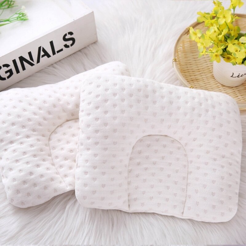 Cuscino morbido per neonato Cuscino per neonati Cuscino per testa per neonato