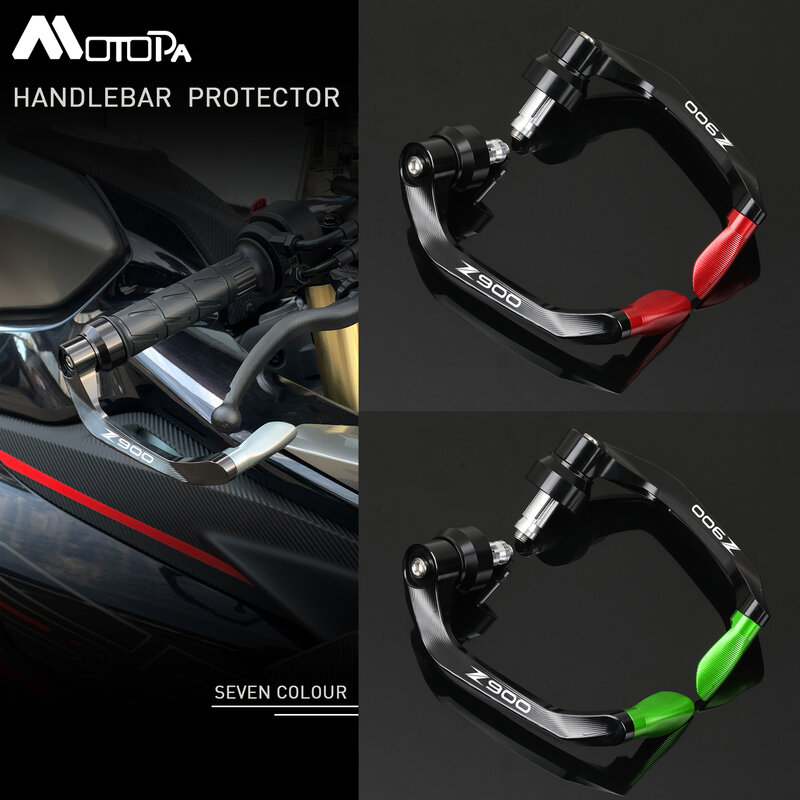 Voor Kawasaki Z900 Z900RS 2013-2023 Motorcycle Cnc Aluminium Stuur Handguards Hendel Bar End Hand Guard Protector Accessoires