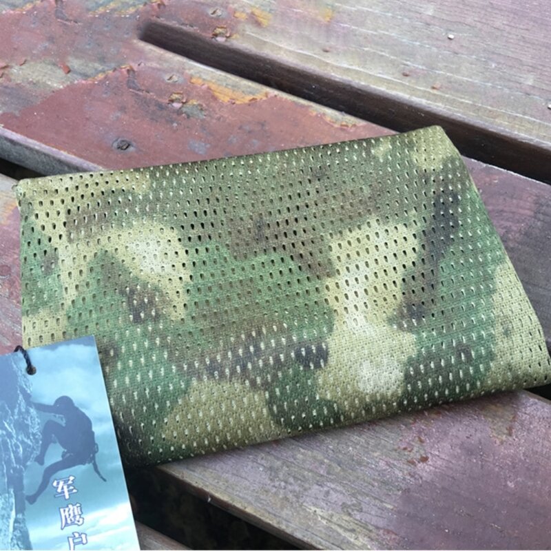 camouflage gezichtsbedekking hoofddoek voor tactiek mesh nekomslag DXAA