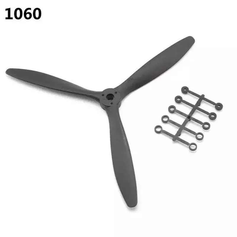 Three Bladed Propeller 1060 Propeller Three Bladed Propeller Electric Aircraft Model Accessories