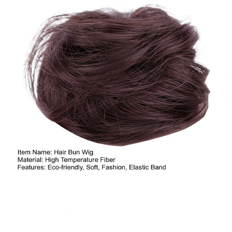 Парик для волос в пучок диаметром 15 см, эластичная лента, резинка, натуральное пушистое наращивание волос, прическа, не оставляющая следов прямая лента, аксессуары для волос