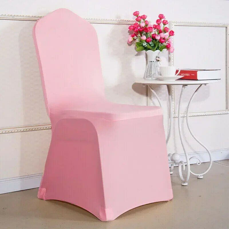 12 Colors Chair Covers Party Banquet Decoration Universal Chair Covers