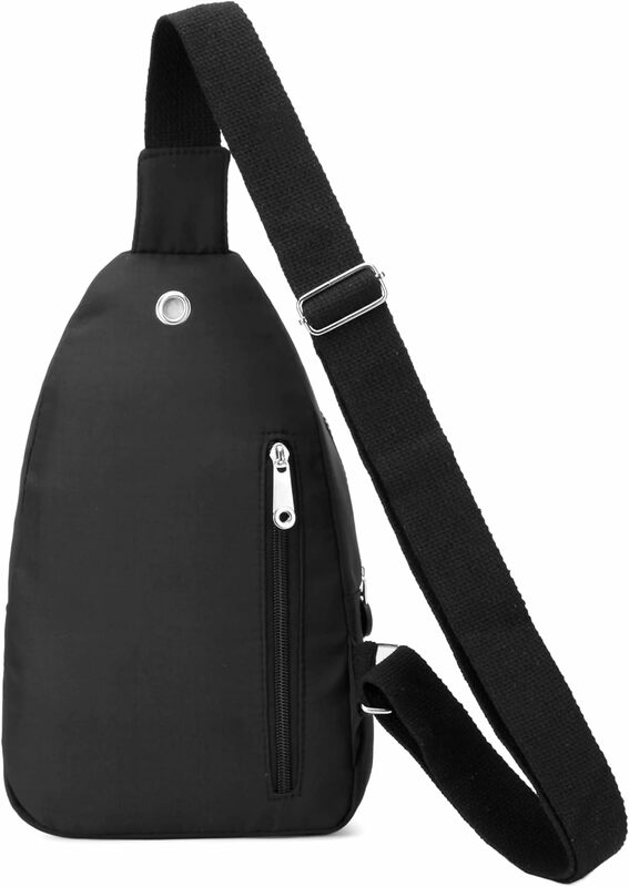 Crossbody plecak na ramię torba ze sznurkiem, mała torba piersiowa Daypack piterek torba Crossbody do wędrówek na świeżym powietrzu