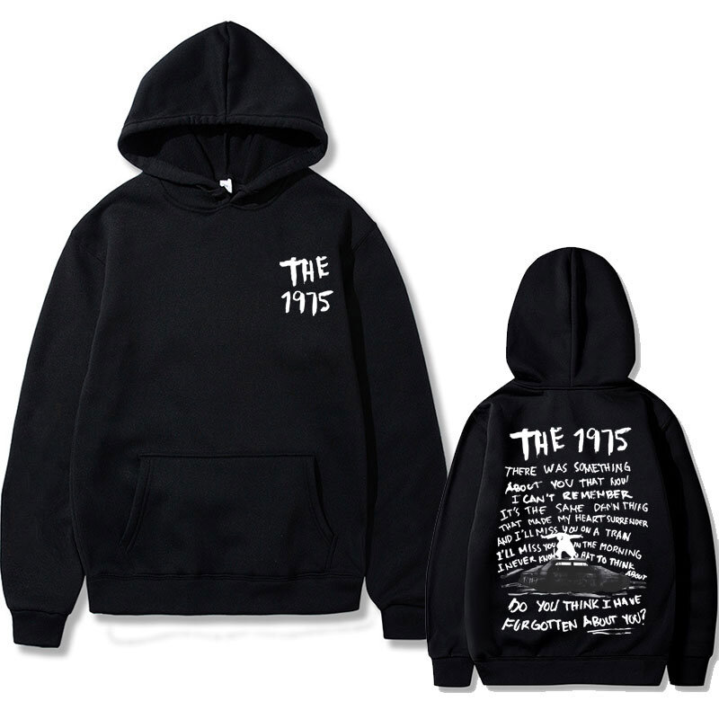 The 1975 about You Graphic Print Hoodies Being Funny in A Foreign Language Album Hoodies Men Women's Casual Vintage Sweatshirt