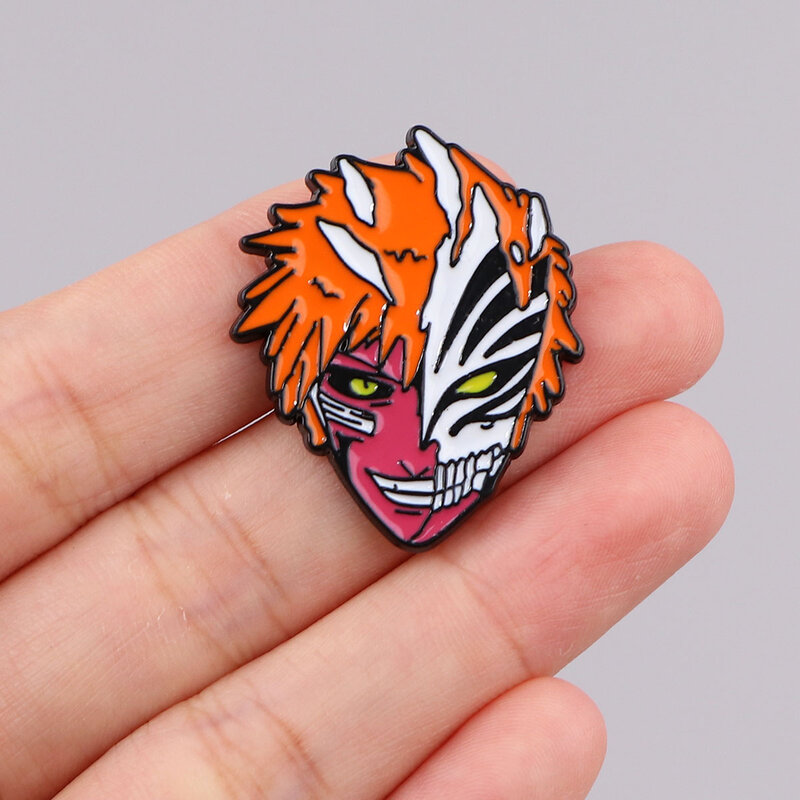 Cool Anime Enamel Pin Student Lapel Pins for Backpacks Brooches Badges on Backpack Brooch for Clothes Jewelry Gifts for Friends