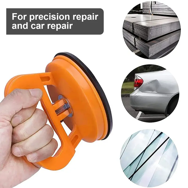 2Pc 154/33LB Powerful Suction Cup Handle Lifter Portable Car Dent Puller Auto Small Dent Remover Vehicle Dent Sucker Repair Tool