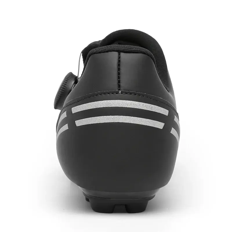 Zapatillas de ciclismo con tacos para hombre y mujer, zapatos deportivos de carbono para bicicleta de velocidad, calzado plano para carreras de montaña, SPD, 2023