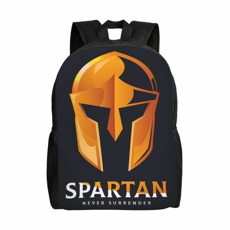 Spartaanse Race Sparta Spirit Rugzakken Voor Dames Heren Waterdichte Schooltas Print Boekentas Met Grote Capaciteit Rugzak