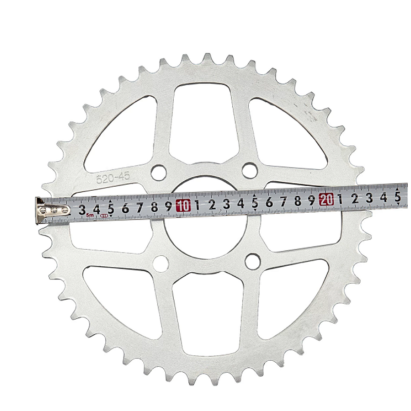 1pcHigh Quality Metal Motorcycle Scooter Drive Gear 520 Big Sprocket 45T 4 Holes Sprockets 58mm
