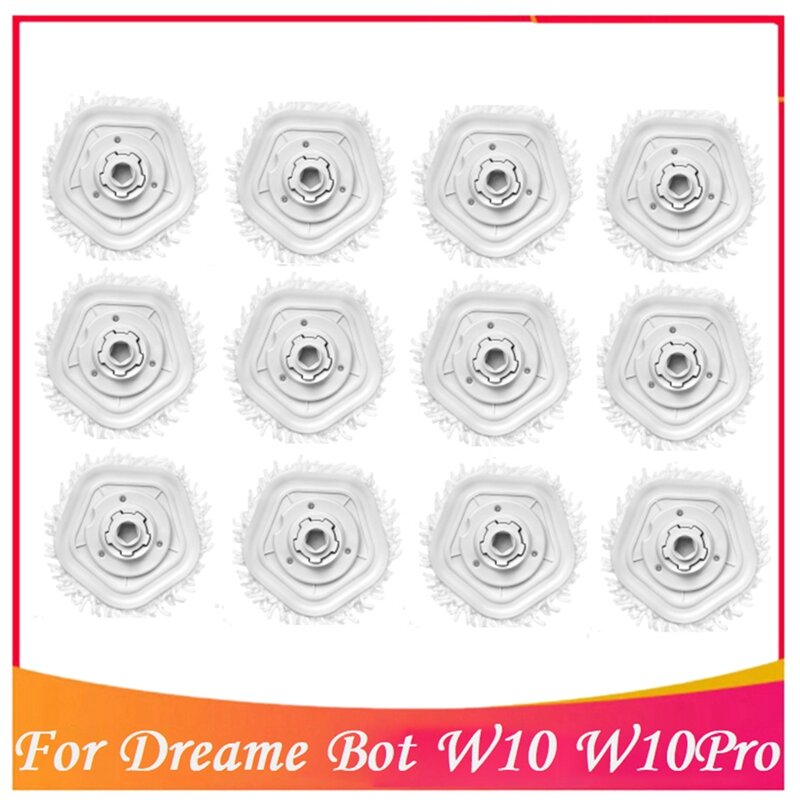 AD-For Dreame Bot W10/W10pro Vacuum Cleaner Mop Cloth Replacement Accessories Kit For Floor Cleaning