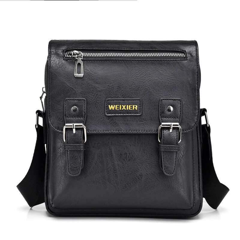 Borsa da uomo borsa a tracolla moda per marito borsa a tracolla iPad da 7.9 pollici borsa in pelle PU di qualità borse a tracolla di grande capacità